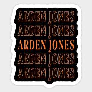 Retro Gifts Name Jones Personalized Styles Sticker